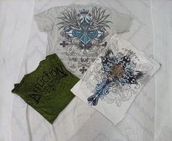 CR9780 Vintage Skull T-Shirts