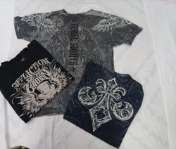 CR9781 Vintage Skull T-Shirts
