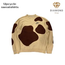 Upcycle Mix Branded Sweatshirt (DV -07-19)