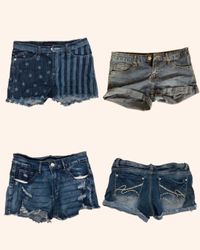 Y2K Denim Sexy Shorts (RSS-13)