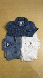 TH# 224 Vintage Women’s Denim Jacket | Oversized B..