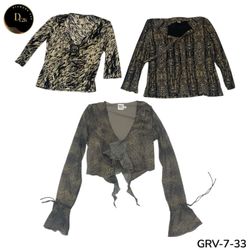 Women’s Long Sleeve Blouse – Premium Y2K..