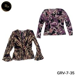Women’s Long Sleeve Blouse – Premium Y2K..