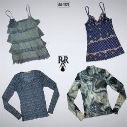 Y2k Blue Hour Mix Tops (AA-1121)