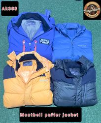 Montbell puffer jacket ak358
