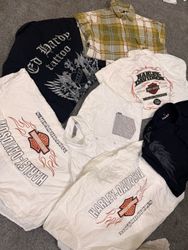 Branded button up shirt