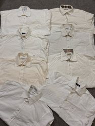 YSL Burberry Dior cotton button up shirt