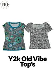 Y2k Old Vibe Top.     #0048