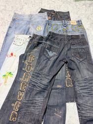 D&G / Dolce & Gabbana Vintage Mixed Straight Jeans..
