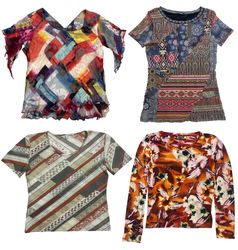 2000s Vintage Graphic Tops: TT-286
