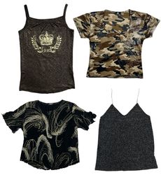 2000s Pop vs Rock x Y2K Tops: TT-287