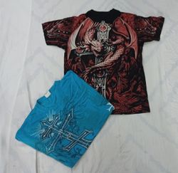 CR9802 Vintage Skull T-Shirts