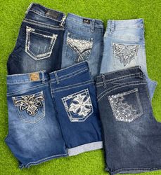 Y2k denim short id30