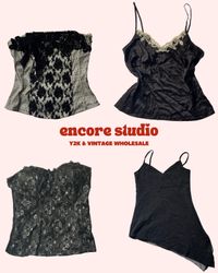 Y2K Peyton Sawyer Goth Girl Cami Tops (ES#23)