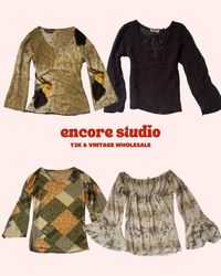 Y2K Monica Geller Mesh Tops (ES#34)