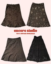 Y2K Grunge Girl Midi Skirts (ES#41)
