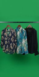 Y2K 100%Silk Blouse vl60