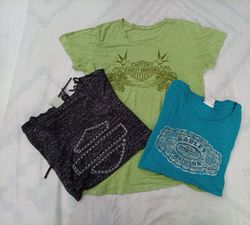 CR9833 Vintage Harley Baby Tees