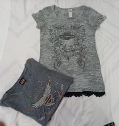 CR9828 Vintage Harley Baby Tees