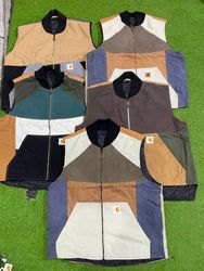 Upcycled Carhartt vest Gilet #53