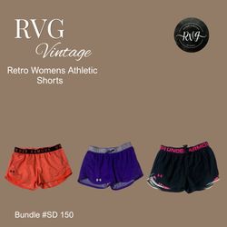 Retro Womens Athletic Shorts