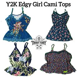 Y2K Fairy Cure Vibe Printed Cami Tops TY-076