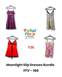 Y2K Moonlight Slip Dresses Bundles ( FFV..