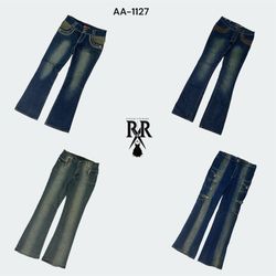 Y2K unique Denim jeans ( AA-1127)