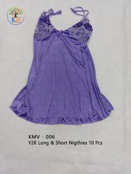 Y2K Long & Short Nigthies 10 Pcs ( KMV - 006 )