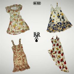 Y2K Floral Dresses (AA-1132)