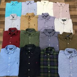 Authentic Ralph Lauren Cotton Shirts