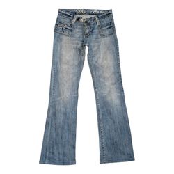 Y2K Low Rise Bootcut Jeans Vintage 2000s Denim