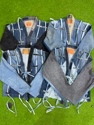 Veste en denim Levi's upcyclée