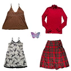 Y2K Women Mixed Clothing Bundle Top, Dre..