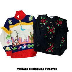 Vintage Christmas jumper