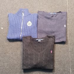 Branded sweaters