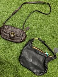 vintage leather coach