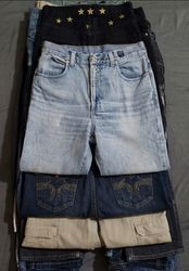Y2K Embroidery Jeans