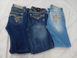 CR9844 Vintage Miss Me & Rock Revival Flare & Stra..