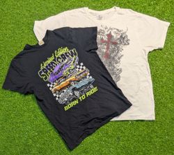 6605 - Vintage Style Half Sleeves T-Shirts