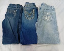 CR9849 Y2K Flare & Straight Jeans