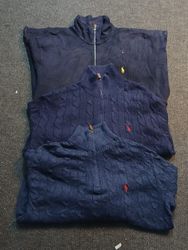 Polo 1/4 zip sweaters