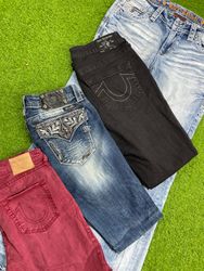 True religion/Rock revival jeans id 42