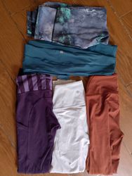 Mix Lululemon capri and leggings