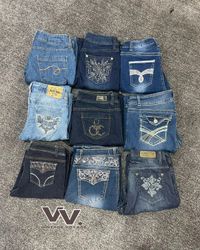 Y2K Emblished Jeans #060726