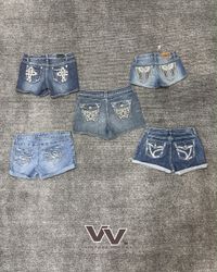 Y2K Emblished Shorts #060726