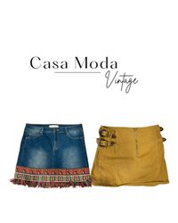 040726-1 Denim mini skirts 10 pcs