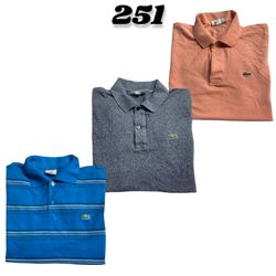 Lacoste Collar T-Shirts (brand) Lacoste #251.