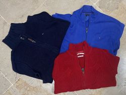 Tommy 1/4 and Full Zipper Sweaters