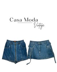 040726-10 Denim midi skirts 10 pcs